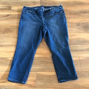 Torrid Boyfriend Premium Skinny Cropped Jeans